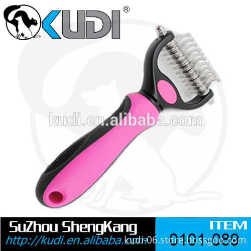 New Design Double Sided Blades Dog Dematting Tool
